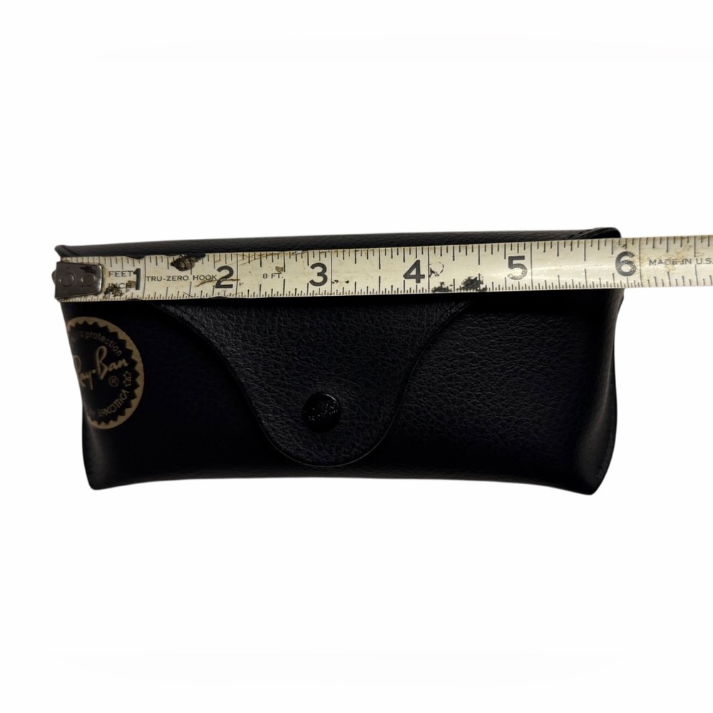 Ray-Ban Sunglasses & Black Leather Velvet Lined Case - Picture 11 of 15